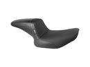 Harley Davidson FX Model [1985-1994]-Kickflip seat basket wave black vinyl-1