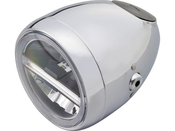 Harley Davidson - Neo Vintage 5 3/4 "headlight chrome led - 0