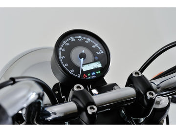 Harley Davidson Sportster [1986-2013]-Velona80 Tachoscala: 200 MPH; 200 km/h; - 0