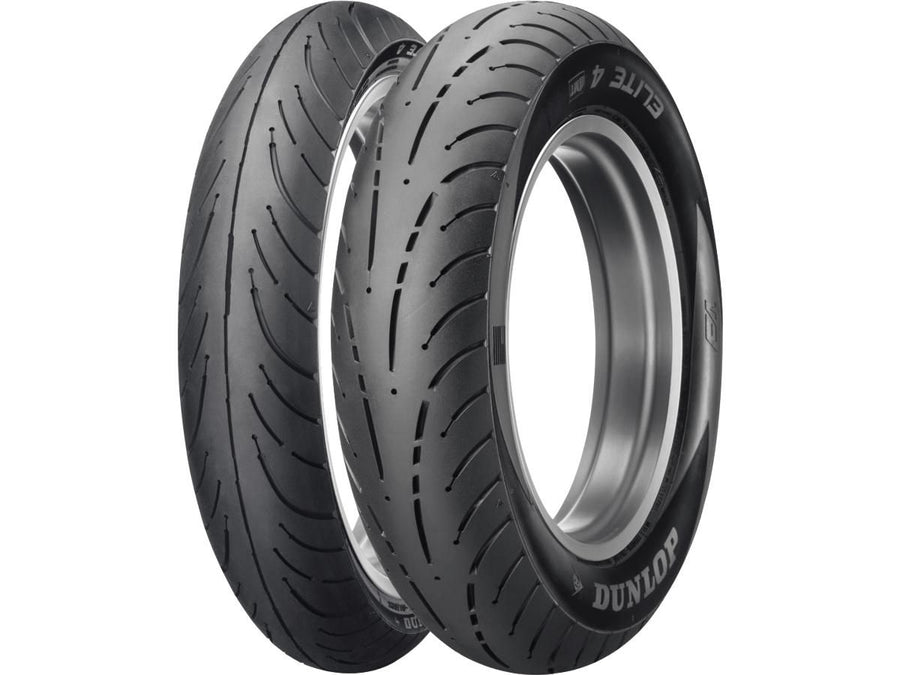 Harley Davidson-Elite 4 tires 130/70 R-18 63h tl black wall