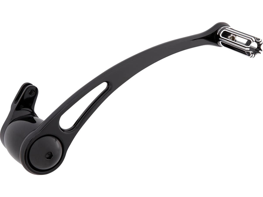 Harley Davidson Touring [1997-2007]-10-gauge brake arm black anodized