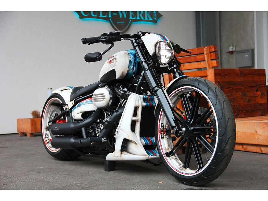 Harley Davidson Fxbr [2023-2024]-6-part fork covers with lower ones