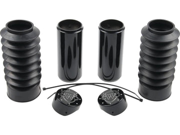 Harley Davidson Fxbr [2023-2024]-6-part fork covers with lower fork rubbers