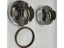 Harley Davidson-piston, set, 4 "x 4-5/8", +.010 ", FD, packaged, .792" WP, HSF-1
