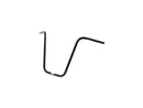 Harley Davidson-400 Ape hanger handlebar with dents, 3-hole, black-1