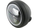 Harley Davidson - Pecos Type 7 5 3/4 "Headlight black powder -coated LED-1