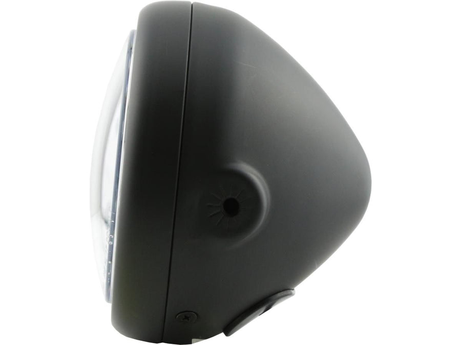 Harley Davidson - Pecos Type 7 5 3/4 "Headlight black powder -coated LED