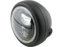 Harley Davidson - Pecos Type 7 5 3/4 "Headlight black powder -coated LED-4