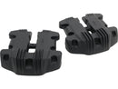 Harley Davidson Softail [2018-2024]-ribbed rocker box cover black-3