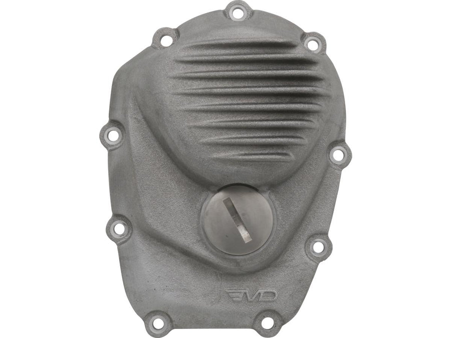 Harley Davidson Softail [2018-2024]-ribbed camshaft cover raw