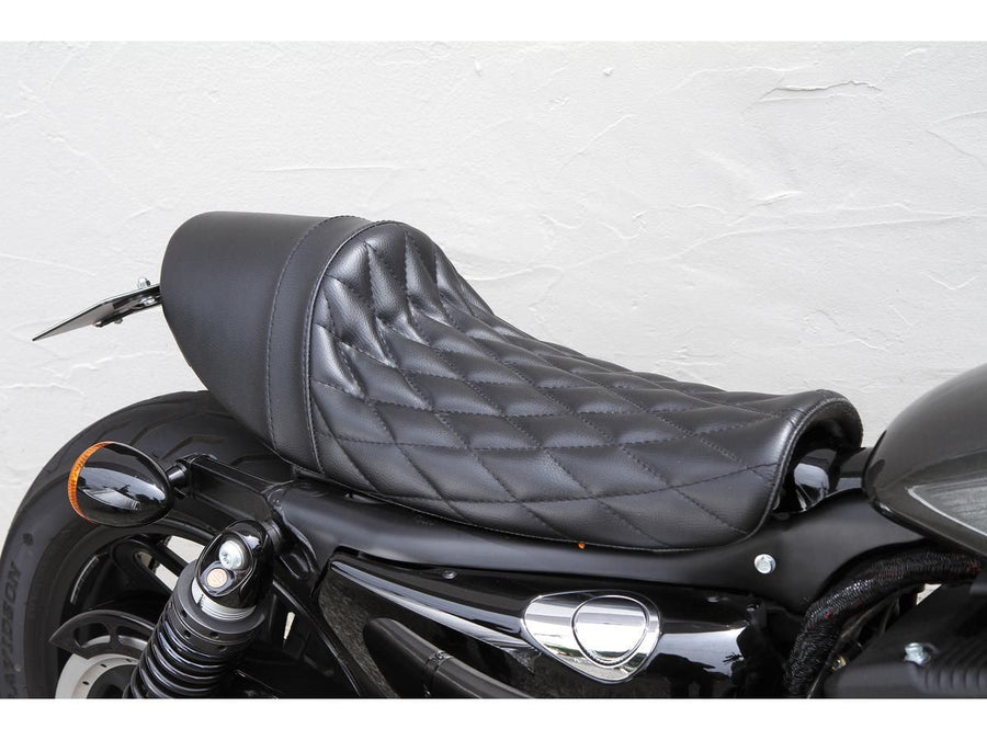 Harley Davidson Sportster [2010-2020]-Diagonal Cafe Diamond seat and