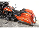 Harley Davidson Touring [2009-2025]-Gunfighter smooth seat black synthetic leather-3