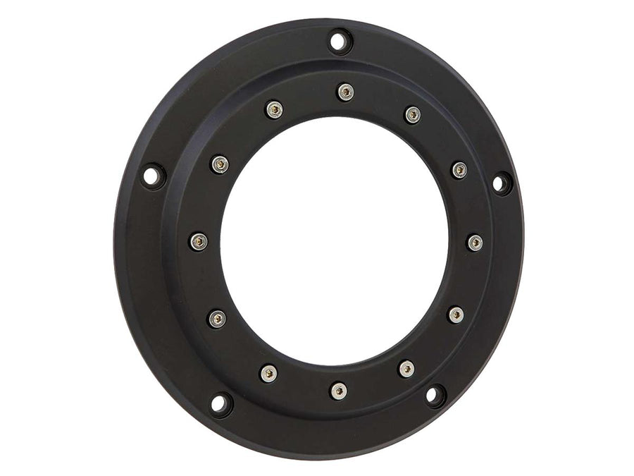 Harley Davidson Dyna [1999-2017]-Porthole Derby Cover 5-hole black satin