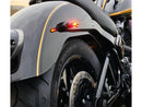 Harley Davidson Softail [1993-2024]-Winglet Micro Led Blinker Black Anodized-6