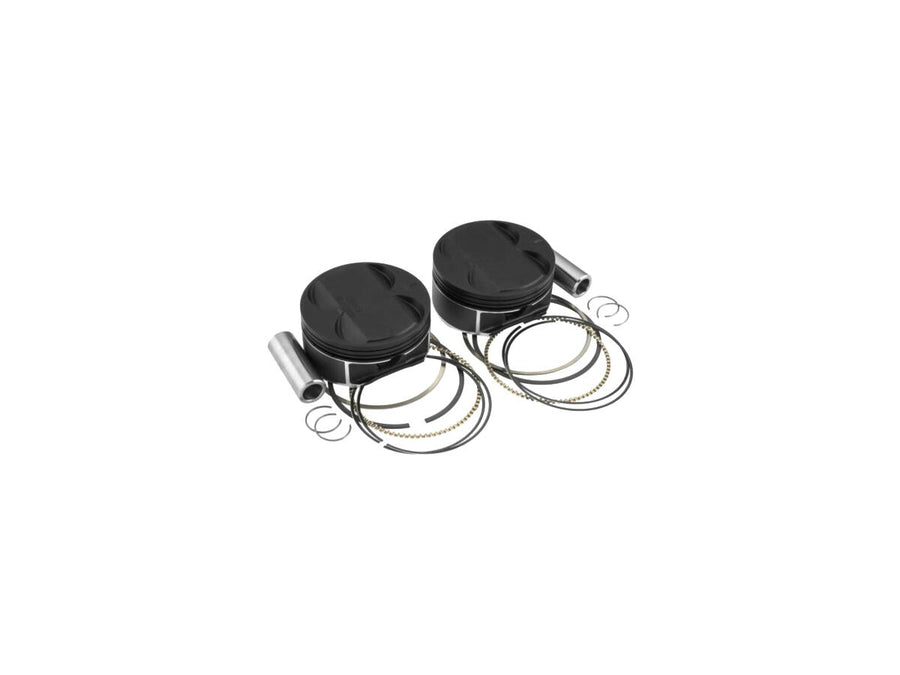 Harley Davidson Dyna [2007-2017]-Black Edition Piston Set for Twin Cam Hub