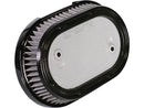 Harley Davidson Softail [2018-2024]-Oval air filter housing air filter kit chrome-1