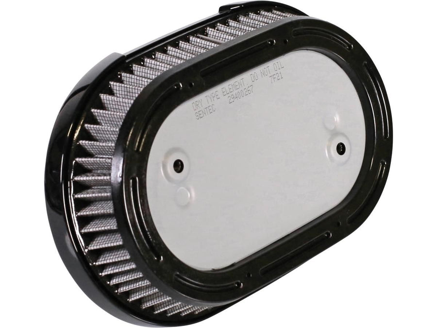 Harley Davidson Softail [2018-2024]-Oval air filter housing air filter kit chrome
