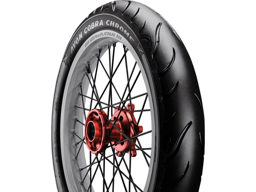 Harley Davidson-Cobra Chrom tires 130/70 VR-18 (63V) Black wall