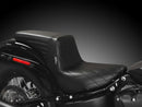 Harley Davidson FLSL [2018-2021]-kick-flip seat folded seam of black vinyl-5
