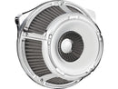 Harley Davidson Softail [2018-2024]-Slot Track Inverted Series Air Filter Chrome-1