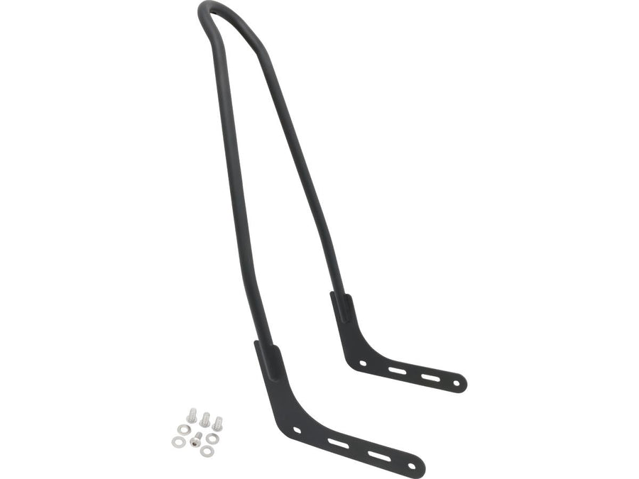 Harley Davidson FLSL [2018-2021]-High rigid bent Sissybar Mattschwarz