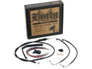 Harley Davidson Sportster [2014-2020]-14 "T-bar cable set black vinyl ABS-4