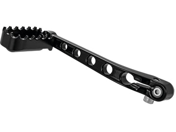 Harley Davidson Touring [1997-2025]-MX gear lever black powder-coated