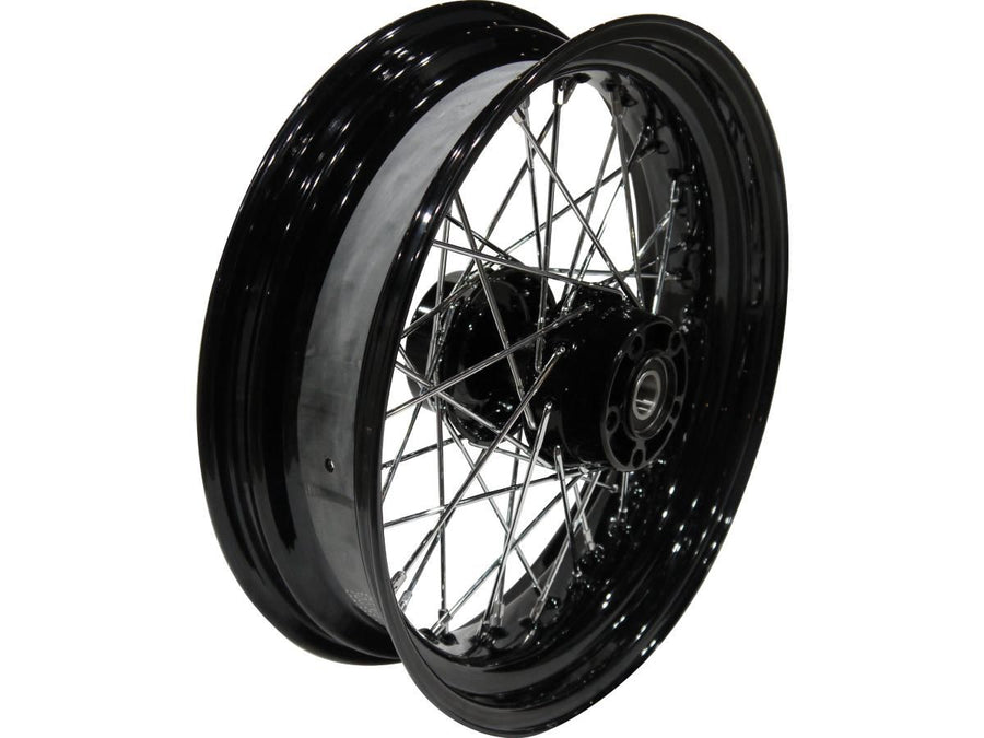 Harley Davidson FXDWG [2000-2003]-OEM Style 40-spoke wheels black 21 "2.15"