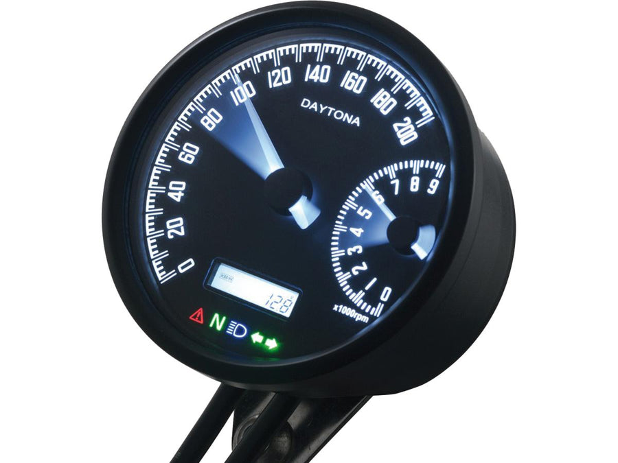 Harley Davidson Sportster [1986-2013]-Velona-W Tachometer, speed scale: