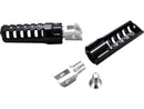 Harley Davidson Softail [2018-2025]-Razorback footrest shine black ...-5