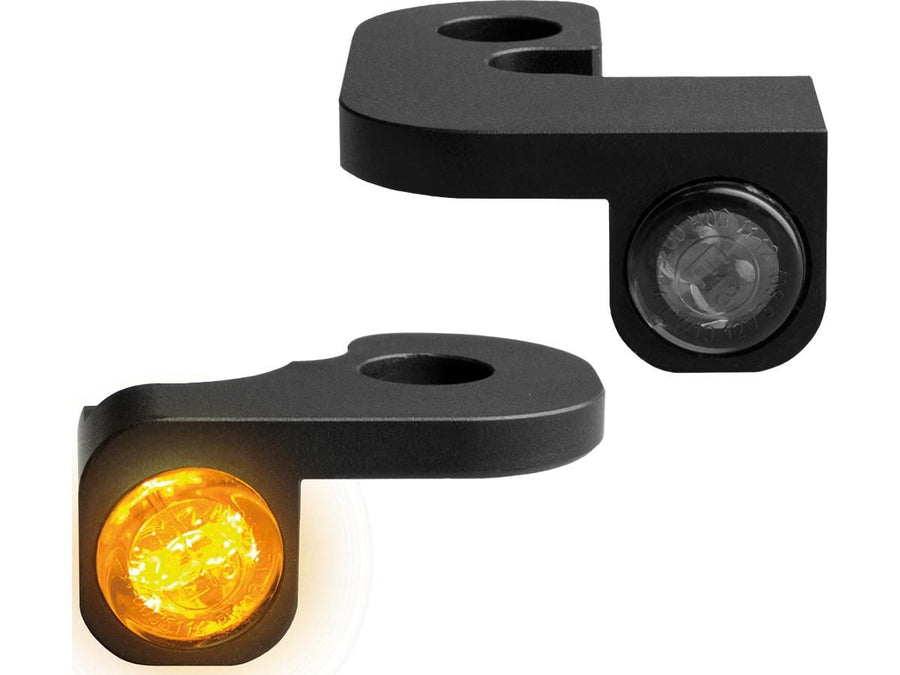 Harley Davidson Sportster [1990-2003]-Nano series Led Blinker Black Anodized