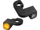 Harley Davidson Softail Note [1990-2014]-Nano Series Led Blinker Black-2