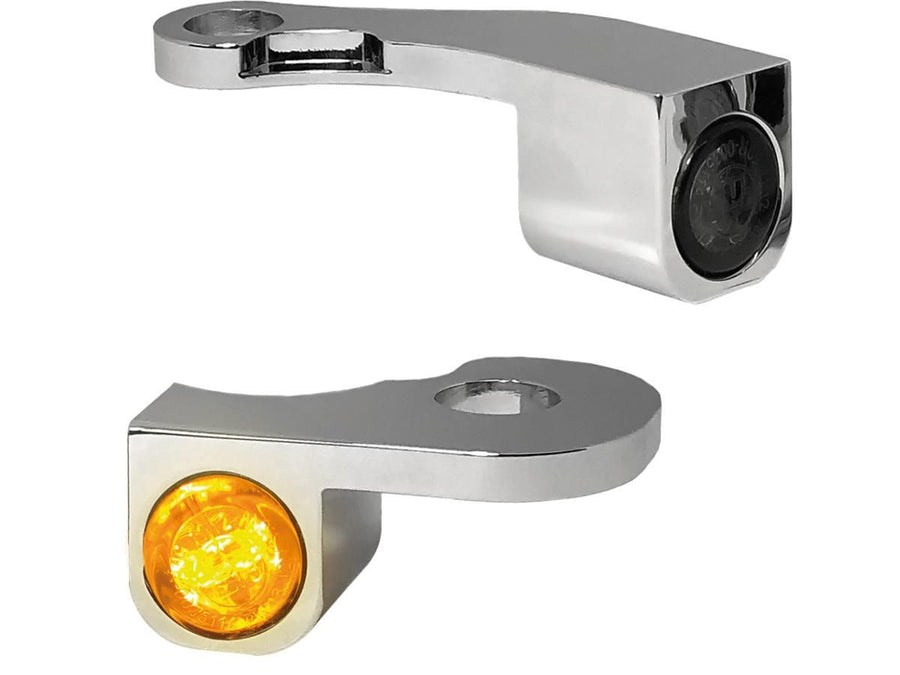 Harley Davidson Softail [2015-2017]-Nano series Led Blinker Chrome Rauch Led