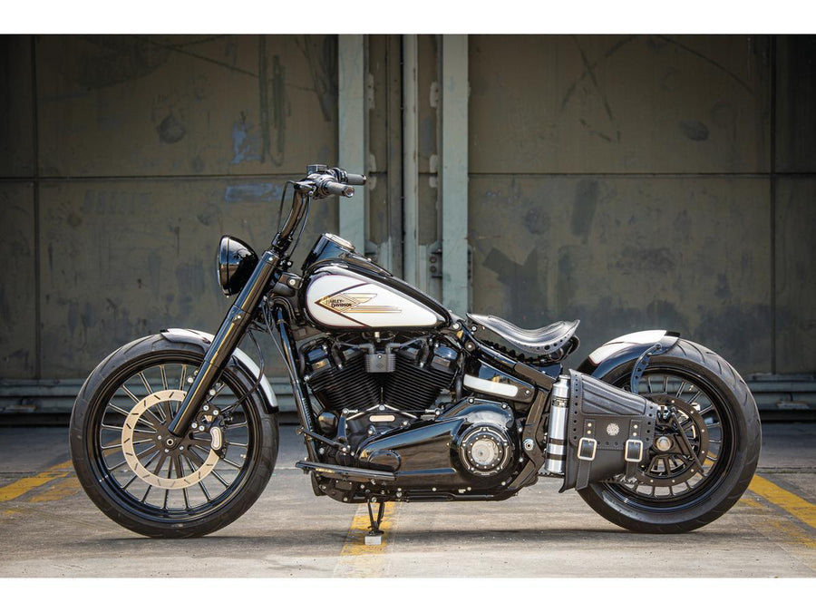 Harley Davidson FLSL [2018-2021]-Steel front wheel protection sheet for Softail models
