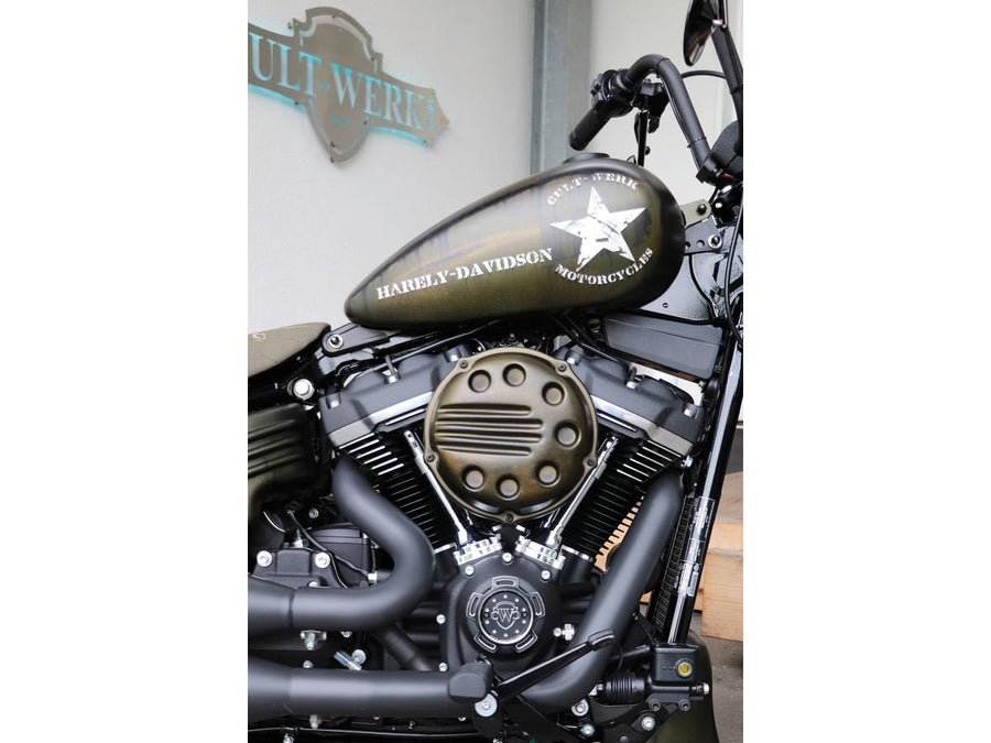 Harley Davidson Softail Note [2018-2024]-slit air filter lid