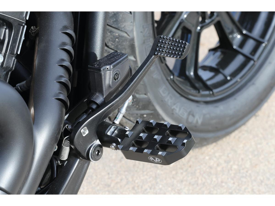 Harley Davidson Indian Scout [2025-2025]-Pilot Twin Footrest Set Black