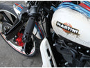 Harley Davidson Touring [2008-2024]-Logo handle black powder-coated 1 "gas train-5