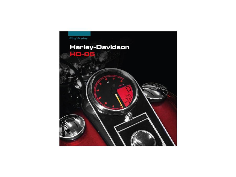 Harley Davidson Dyna [2012-2017]-HD-05 speedometer/speed meter chrome