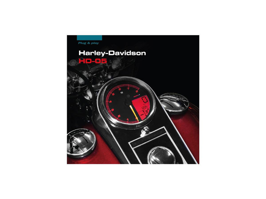 Harley Davidson Dyna [2012-2017]-HD-05 speedometer/speed meter chrome