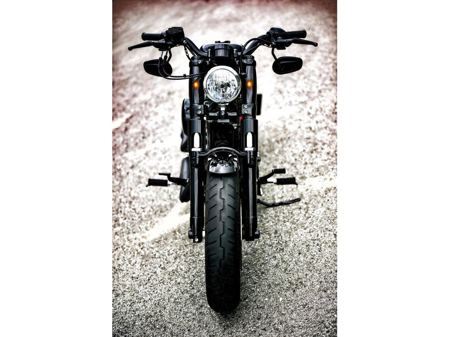 Harley Davidson Sportster [2004-2020]-Athene fork tube covers at the top