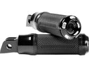 Harley Davidson Softail [2018-2025]-Apex Rider Footrests Black, Anodized-3
