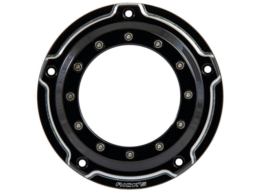 Harley Davidson Softail [2019-2024]-Purhole Derby Cover 5-hole two-tone
