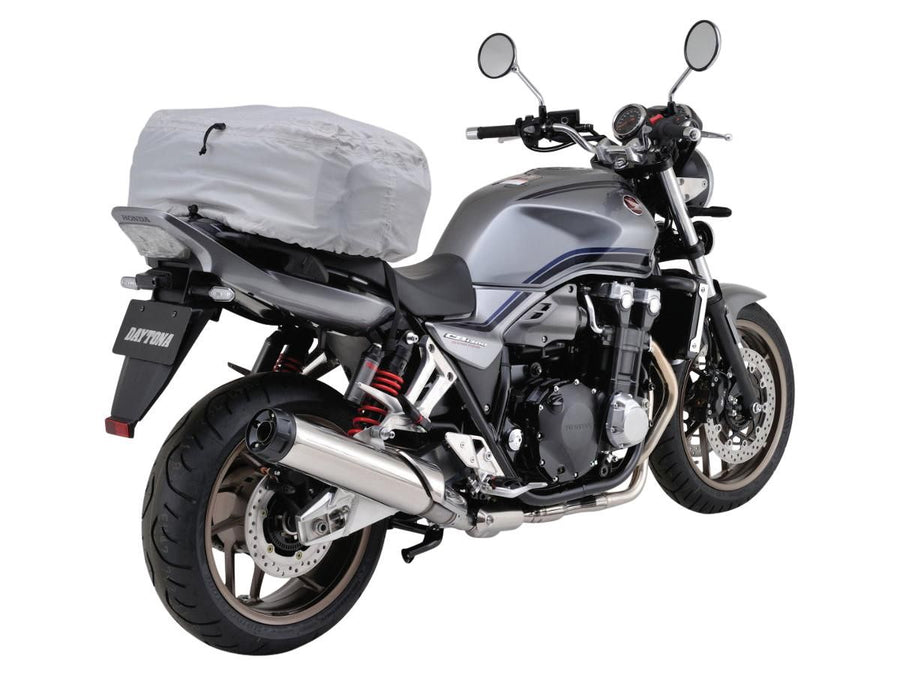 Harley Davidson - expandable seat pocket with variable volume of 33 - 42 l black