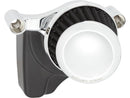 Harley Davidson Touring [2008-2016]-Mini 22 air filter chrome-4