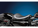 Harley Davidson XL1200X [2011-2020]-Bare Bone's solo seat smooth black vinyl-3