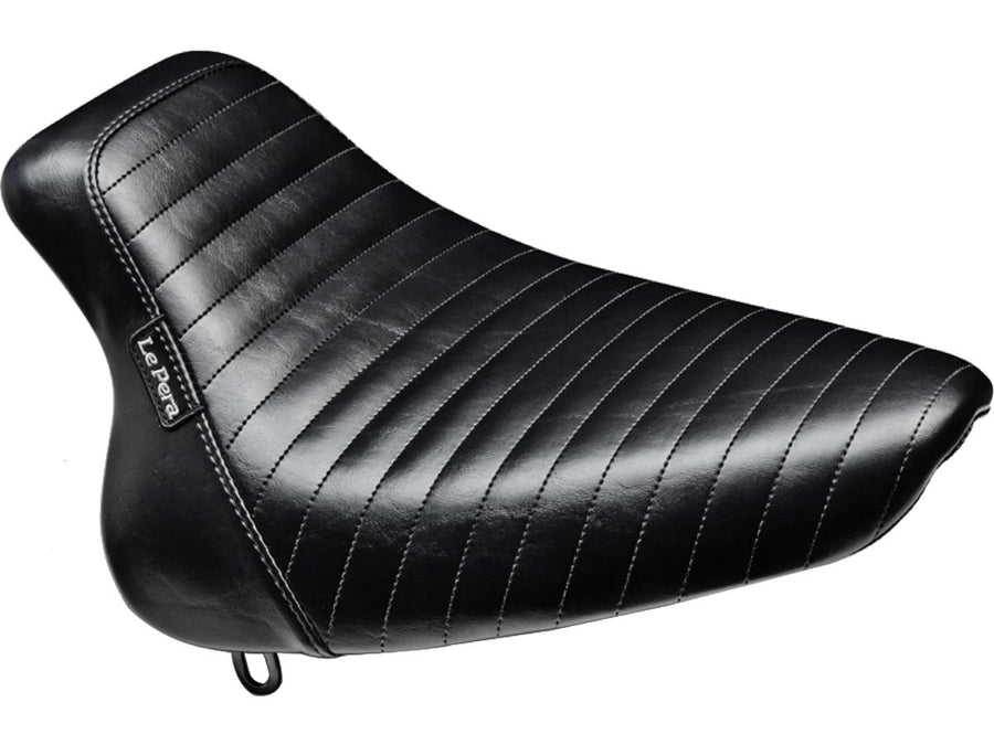 Harley Davidson Panhead [1964-1965]-Bare Bone's solo seat folded seam pattern