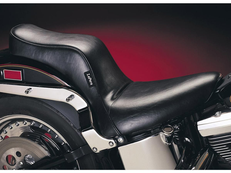 Harley Davidson Softail Note [2000-2017]-Cherokee seat smooth black vinyl