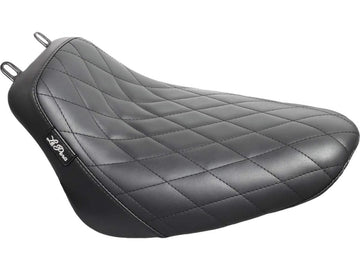 Harley Davidson FLSL [2018-2021]-Bare Bones Solo Seat Diamond Stitch Schwarzes