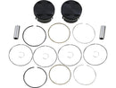 Harley Davidson Dyna [2007-2017]-Black Edition Piston Set for Twin Cam Hub-2
