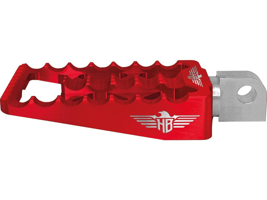 Harley Davidson Softail [2018-2025]-MX V1 Pediatry footrest red anodized